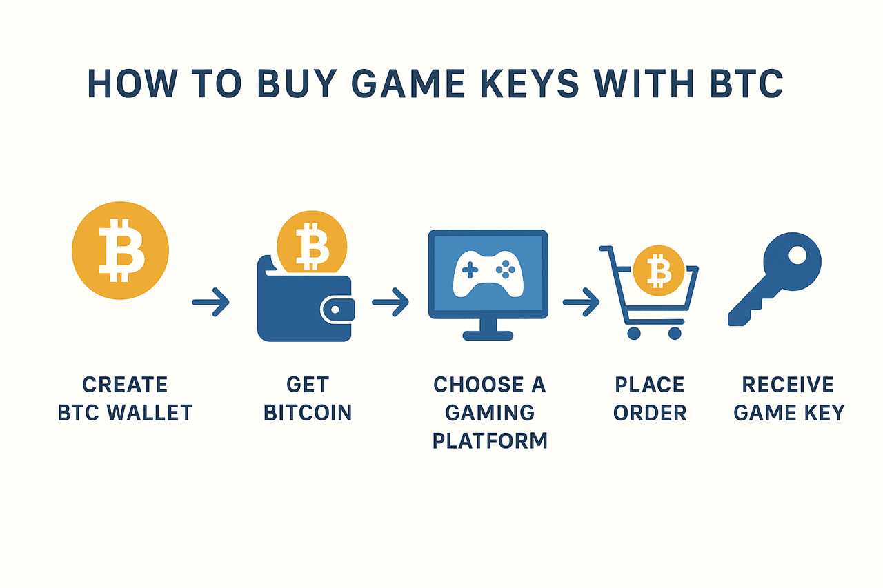 Buy Game Keys with BTC: The New Era of Crypto Gaming