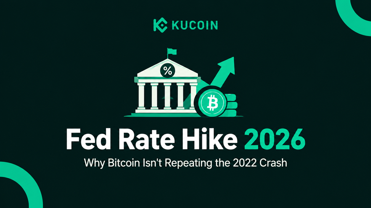 Fed Rate Hike 2026: Why Bitcoin Isn't Repeating the 2022 Crash| KuCoin