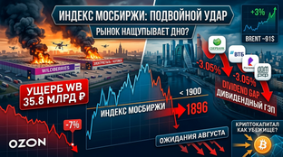 Wildberries Lost Up to 10% of Its Warehouses After Drone Strikes: Why Ozon Shares and the MOEX Index Crashed