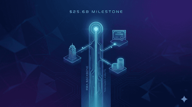 The $25.6 Billion Milestone: How RWAs Became the New Backbone of Digital Finance