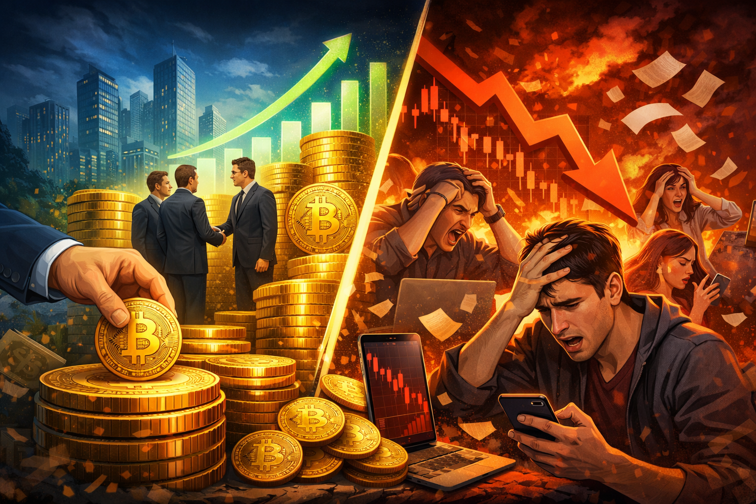 Institutional Accumulation vs Retail Panic: Why This Crypto Cycle Looks Familiar