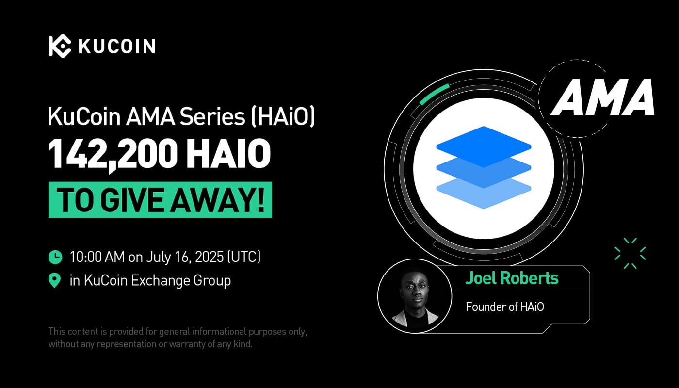 KuCoin AMA With HAiO (HAIO) — Revolutionizing the Music Industry with AI and Blockchain Integration