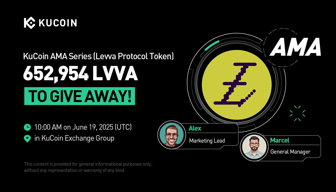KuCoin AMA Con Levva Protocol Token (LVVA): Descubriendo el Futuro de la Gestión de Portafolios DeFi Impulsada por IA
