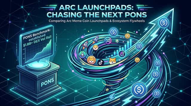 How to Find the Next PONS: Comparing Arc Chain Meme Coin Launchpads