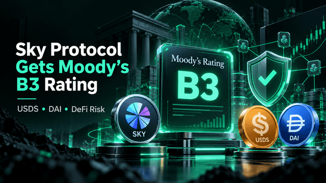 يحصل بروتوكول سكاي على تقييم موودي's B3: ماذا يعني ذلك لـ USDS و DAI ومخاطر DeFi
