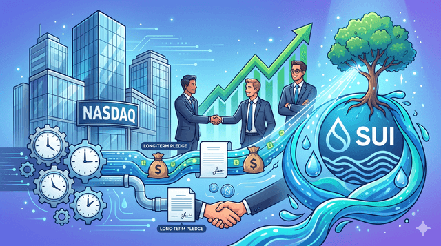 Nasdaq-Listed Companies’ Long-Term SUI Pledge: Why Are Institutions Positive?