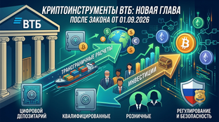 VTB and Crypto Instruments: How the Bank Plans to Be Among the First in Russia to Get a License
