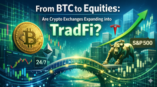 從比特幣到股票:加密貨幣交易所是否正擴展至傳統金融?