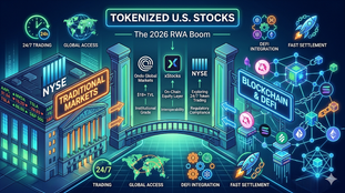 Cổ phiếu Mỹ được token hóa vào năm 2026: Cách Ondo, xStocks và NYSE đang định hình tương lai của đầu tư