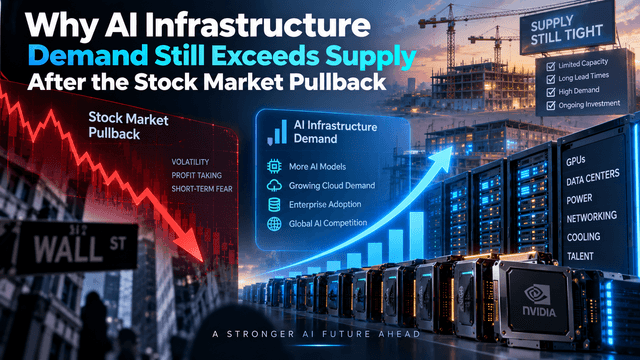 ¿Por qué la demanda de infraestructura de IA sigue superando la oferta tras la corrección del mercado de valores