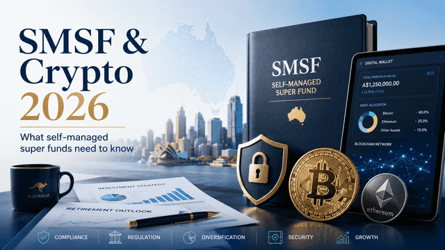 SMSF 與加密貨幣:2026 年自管養老基金需要了解的事項