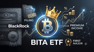 ब्लैकरॉक ने BITA ETF के लिए आवेदन किया: पहला प्रमुख बिटकॉइन प्रीमियम आय फंड