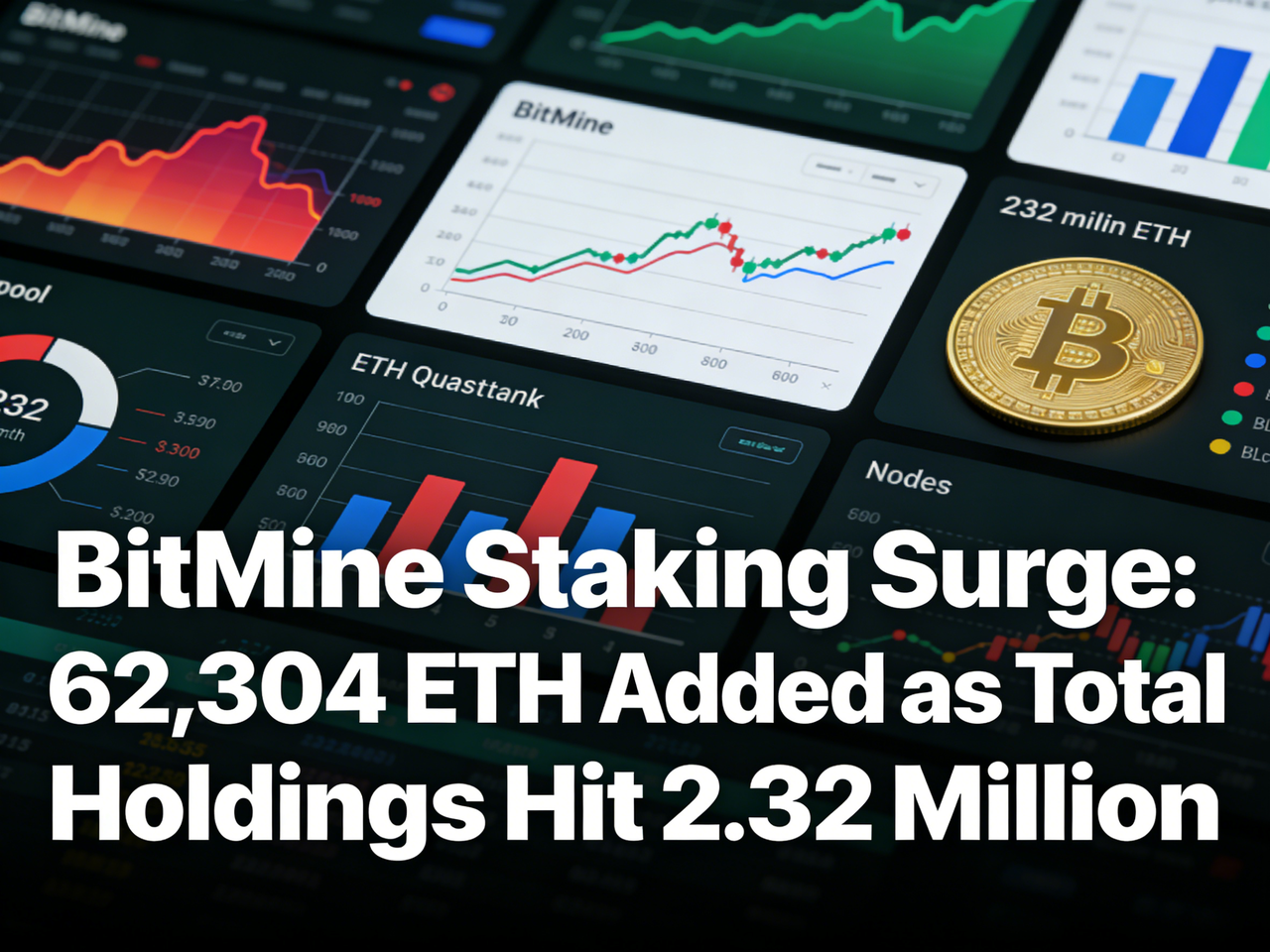 BitMineが232万ETHのステーキングに到達 | KuCoin