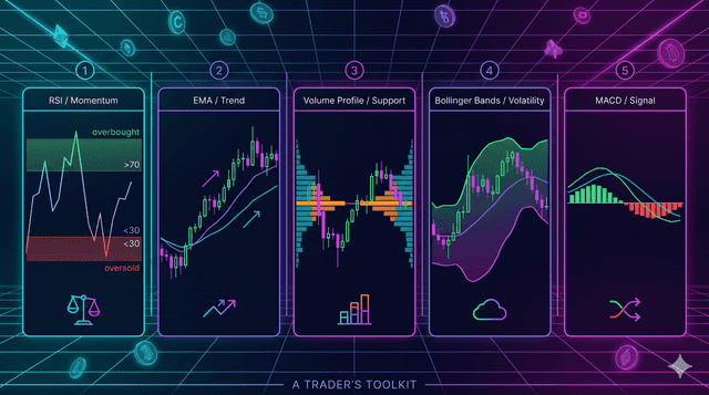 Top 5 Crypto Technical Indicators Every Trader Should Know