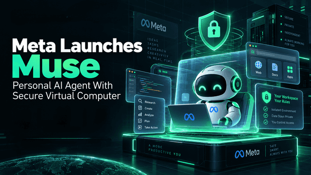 Meta Launches Muse, a Personal AI Agent With Its Own Secure Virtual Computer