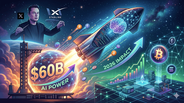 Musk's $60B AI Power Play: What SpaceX × Cursor Means for Crypto in 2026