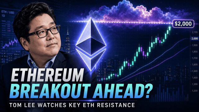 Ethereum Breakout Ahead? Tom Lee Flags Major ETH Trend Shift Near Daily Cloud Resistance