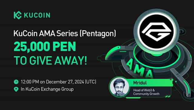 KuCoin AMA Bersama Pentagon (PEN) — Membuka Potensi Web3 dalam Ekosistem Hiburan
