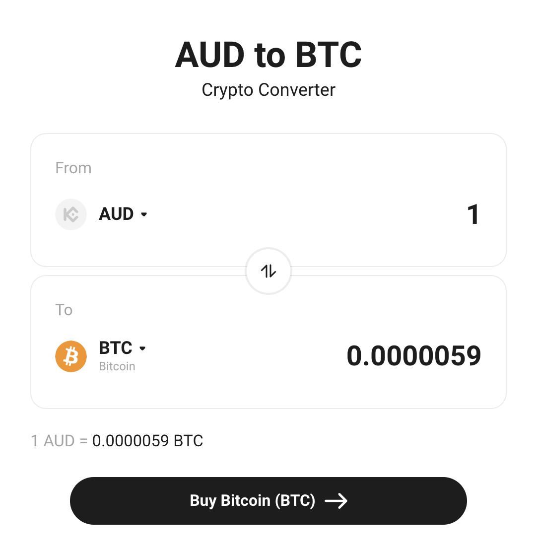BTC AUD Direct: Your Guide to Buying Bitcoin in Australia via KuCoin