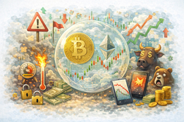 我們是否處於加密貨幣泡沫中?識別 2026 年市場的警示信號