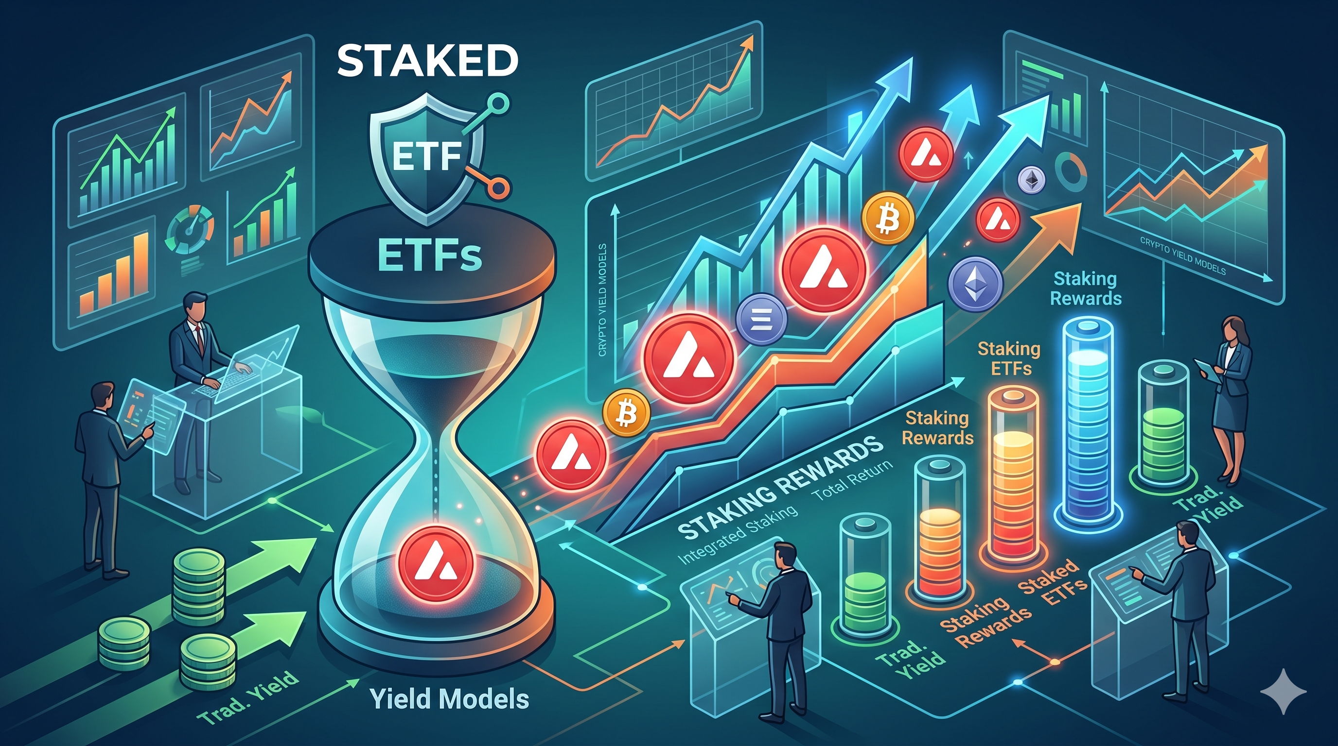 Staking ETFs Are Here: How AVAX Changes Yield Models