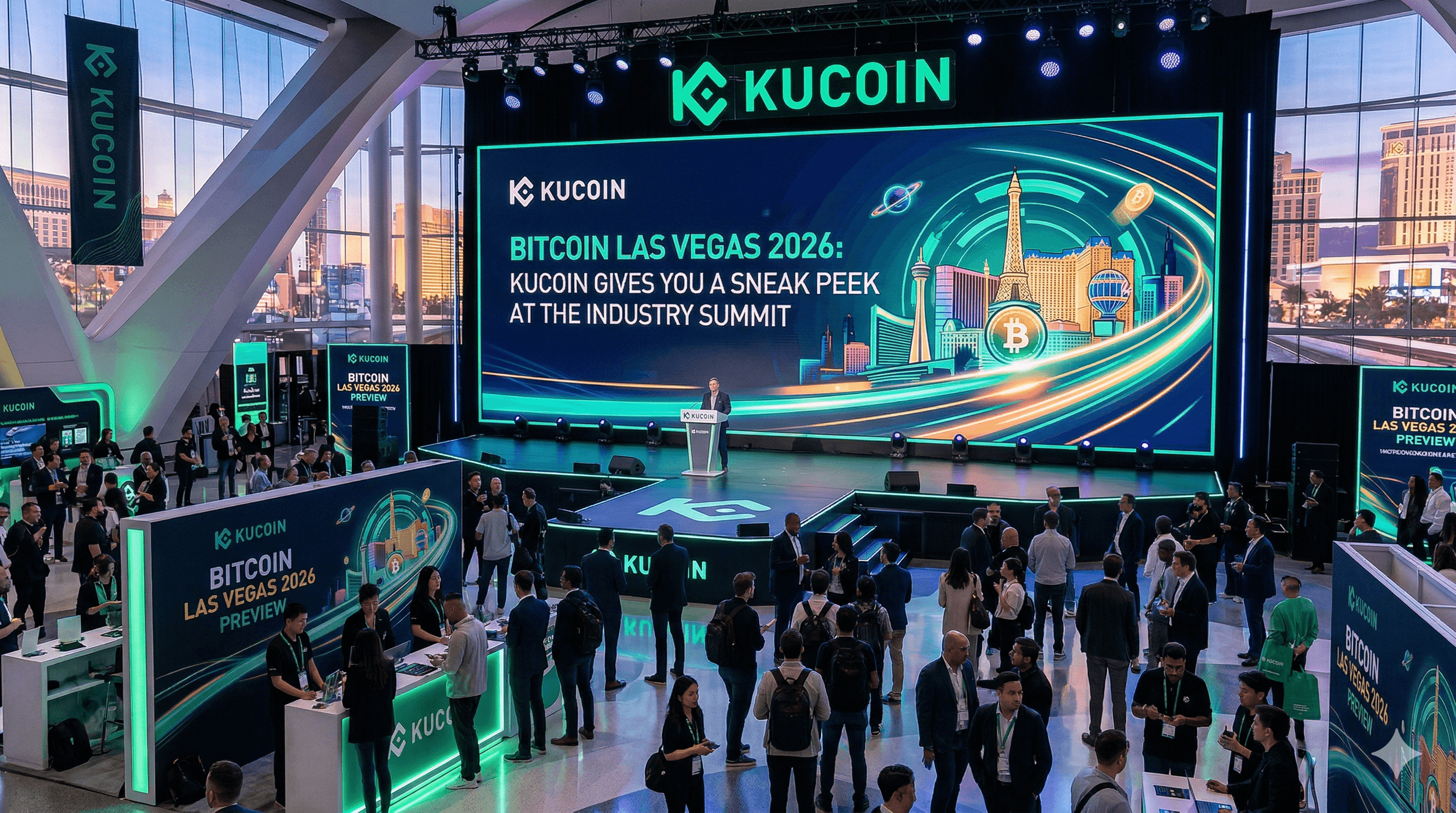Bitcoin Las Vegas 2026: KuCoin เปิดโอกาสให้คุณได้ชมล่วงหน้าก่อนการประชุมอุตสาหกรรม