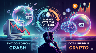 Dot-Com'dan Dot-AI'ye: Tarihin Teknoloji Kabarcıkları, Bitcoin ve Kripto Trader'lar İçin Ne Anlama Geliyor