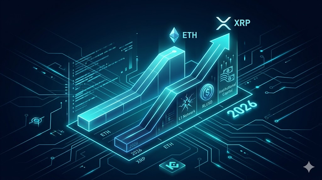 Những yếu tố nào có thể giúp XRP vượt qua vốn hóa thị trường của ETH vào năm 2026