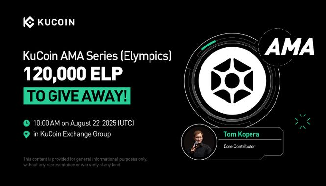 KuCoin AMA With Elympics (ELP) — Building the Future of Multiplayer Gaming with Web3 Infrastructure
