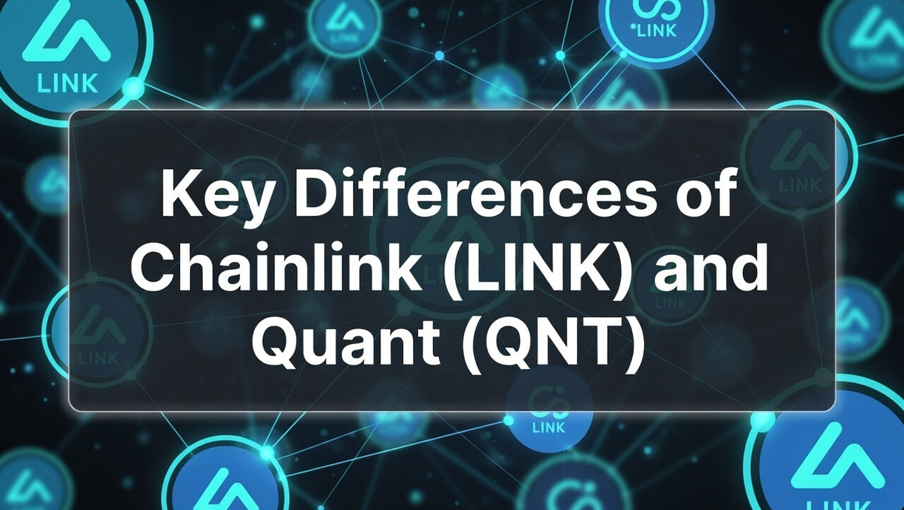 Chainlink（LINK）與 Quant（QNT）的主要差異