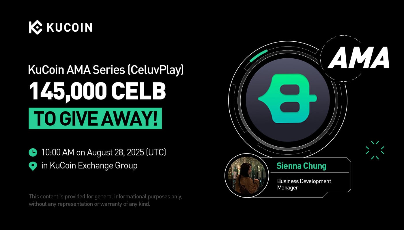 KuCoin AMA With CeluvPlay (CELB) — Unlocking the Potential of Web3 in the Global Gaming Industry