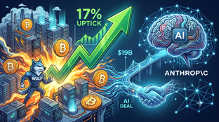 WULF Soars 17%: Why This Bitcoin Miner Just Landed a $19B AI Deal with Anthropic