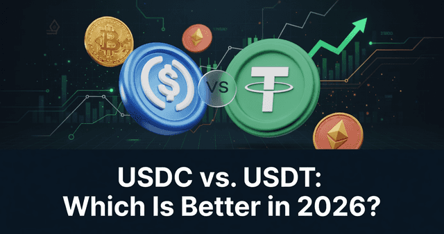 USDC बनाम USDT: 2026 में कौन बेहतर है?