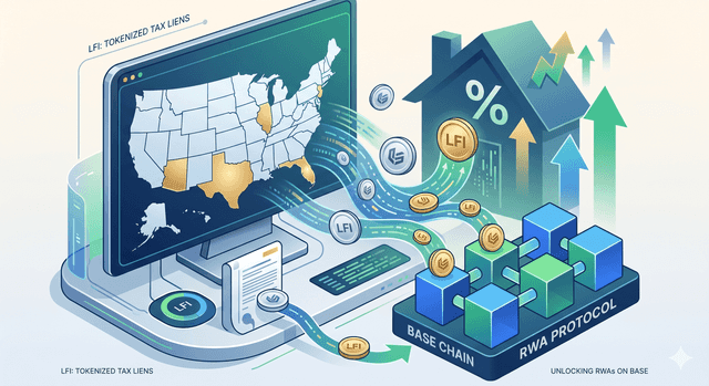 What Is LFI on Base Chain? How It Tokenizes US Property Tax Liens for Onchain Yield