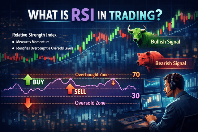 RSI คืออะไรในการเทรด? คู่มือฉบับสมบูรณ์เกี่ยวกับดัชนีความแข็งแกร่งสัมพัทธ์