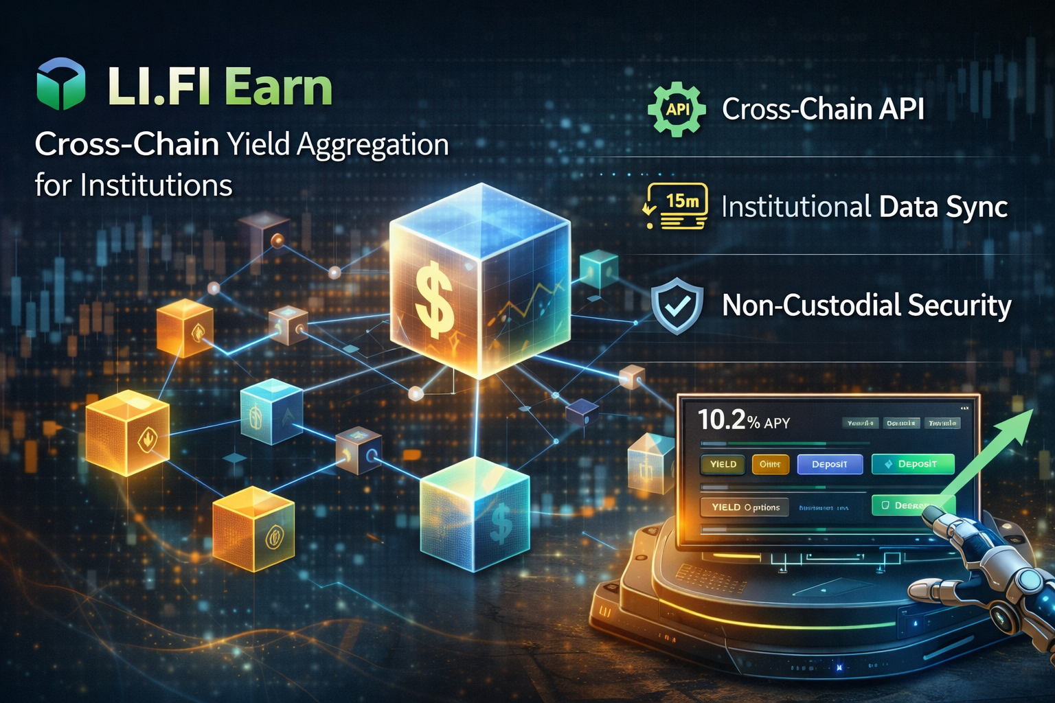 What Is LI.FI Earn? Cross-Chain Yield Made Simple for Institutions