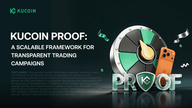 KuCoin Introduces PROOF, a Trading Competition Focused on Transparency and Fair Play