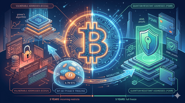 อธิบาย BIP-361: แผนใหม่ของ Bitcoin ในการกักขังเหรียญที่เสี่ยงต่อควอนตัมและอยู่รอดเหนือการคำนวณแบบควอนตัม