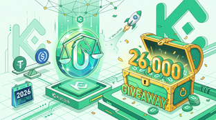 KuCoin पर यूनाइटेड स्टेबल्स (U) लिस्टिंग कैंपेन: 2026 में 26,000 U के दान की व्यापक गाइड