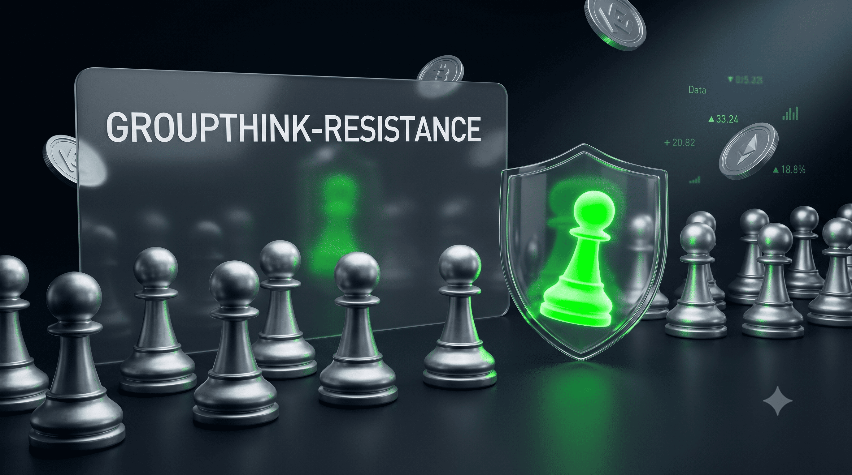 ¿Qué es la resistencia al pensamiento de grupo en cripto?