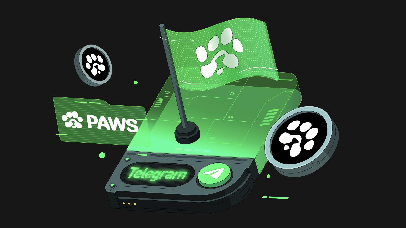 O que é o Mini App PAWS no Telegram e como participar do Airdrop?