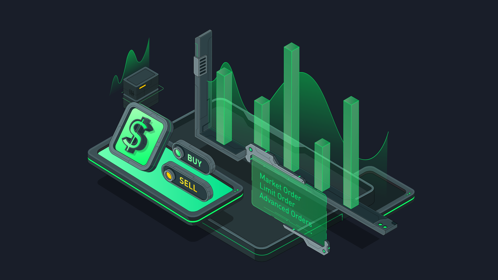 Як працюють різні типи ордерів у спотовій торгівлі на KuCoin: ринкові ордери, лімітні ордери та розширені ордери